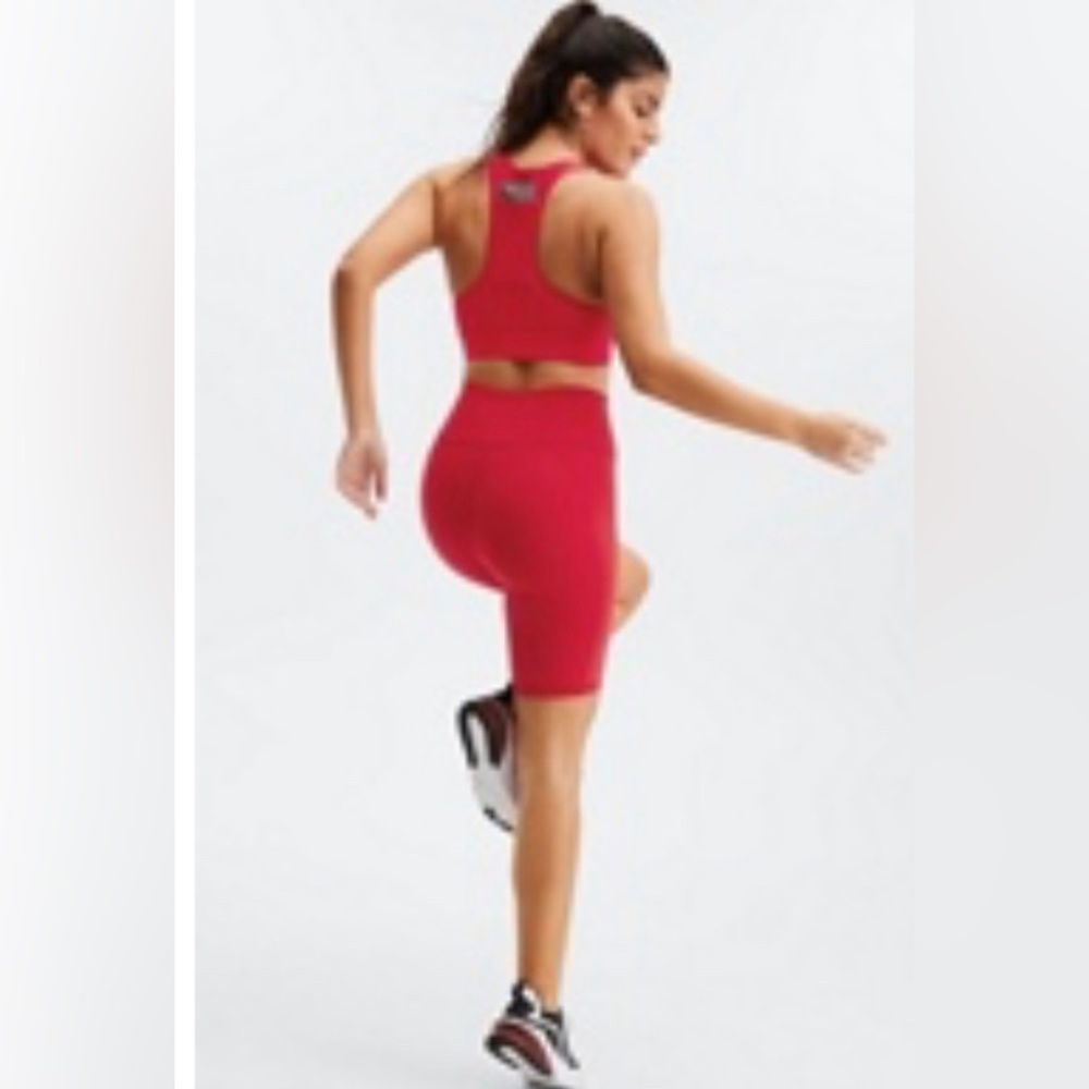 Fabletics Red Matching Set - Picture 3 of 7